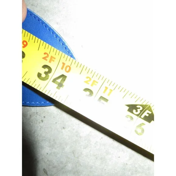 Gucci Blue Wide Big Buckled Leather Belt Sapphire Cobalt 75.30 - Picture 7 of 9